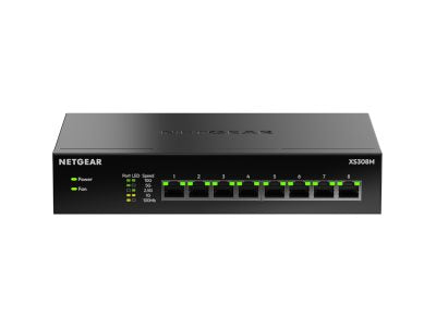 NETGEAR COMMUTATEUR NON GÉRÉ ETHERNET 8PT 10G/MG XS308M