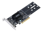 SYNOLOGY M2D18 Synology M2D18 NVMe/SATA SSD adapter card