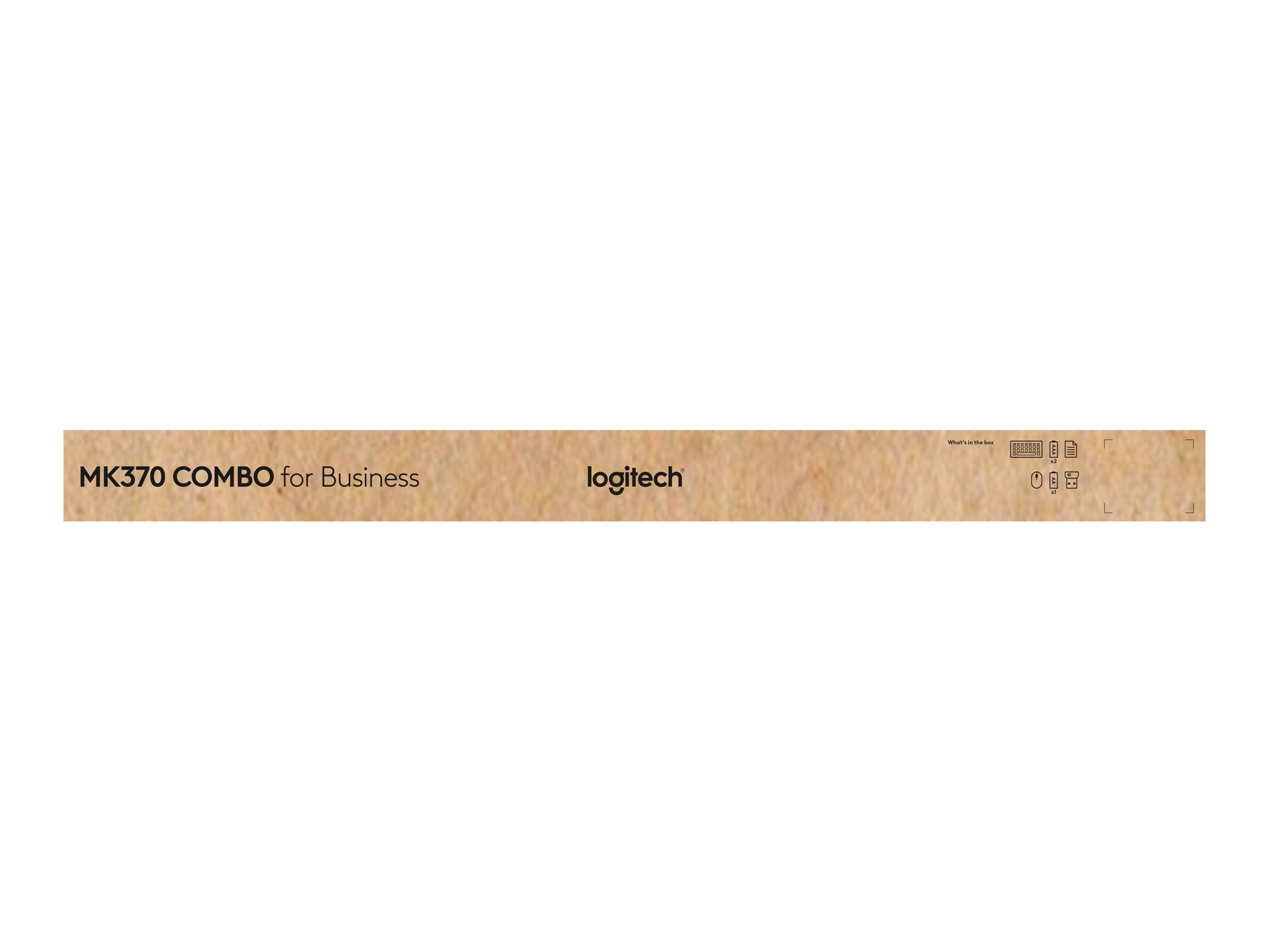 LOGITECH MK370 Combo for Business - GRAPHITE - (FRA) - CENTRAL-419