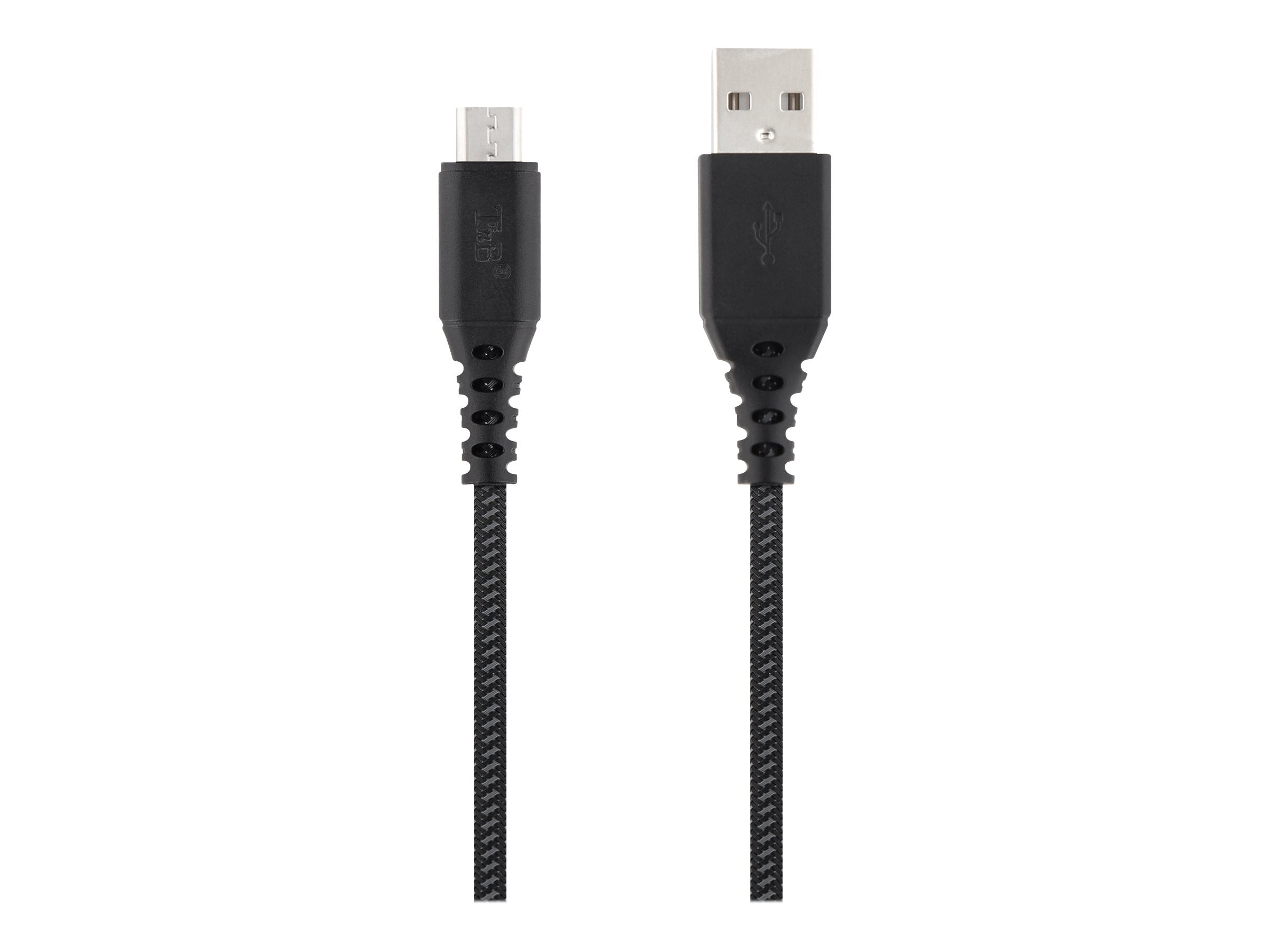 TNB XTREMWORK 1.5m USB/Micro USB Cable Black/Grey