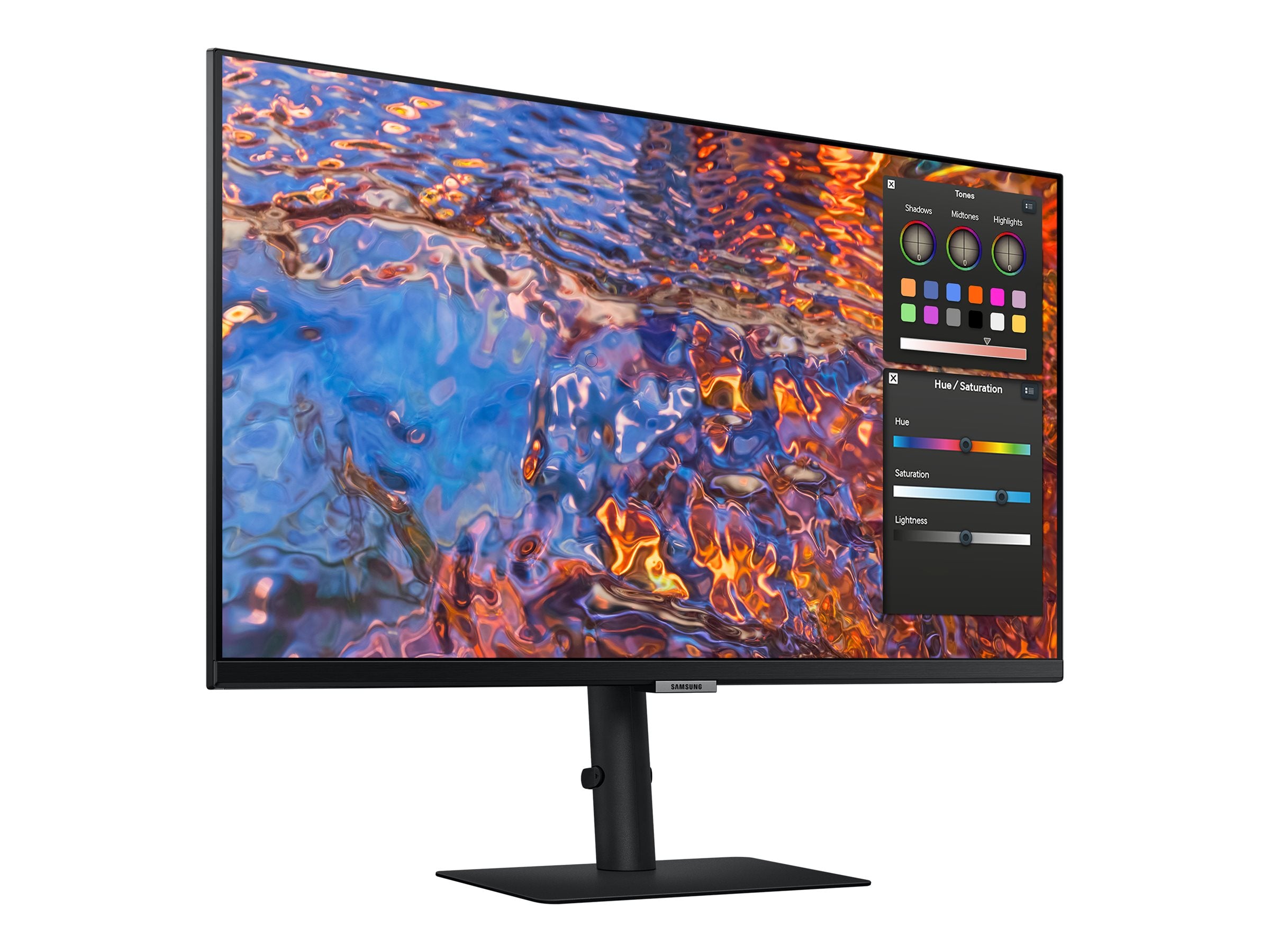 SAMSUNG LS27B800PXPXEN 27p 16:9 3840x2160 IPS 5ms HDR400 HAS/Swivel/Pivot/Tilt HDMI/DP/USB-C 90W/LAN USB3 Hub VESA 100