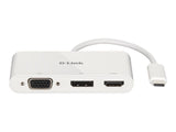 D-LINK USB-C 3-en-1 Adapter