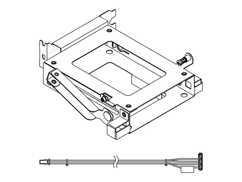 LENOVO ThinkSystem ST50 V3 3rd 3.5inch HDD Cage kit