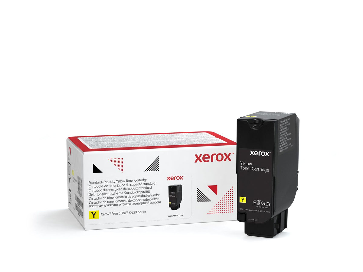 XEROX VersaLink C625 Yellow Standard Capacity Toner Cartridge 6.000 Pages