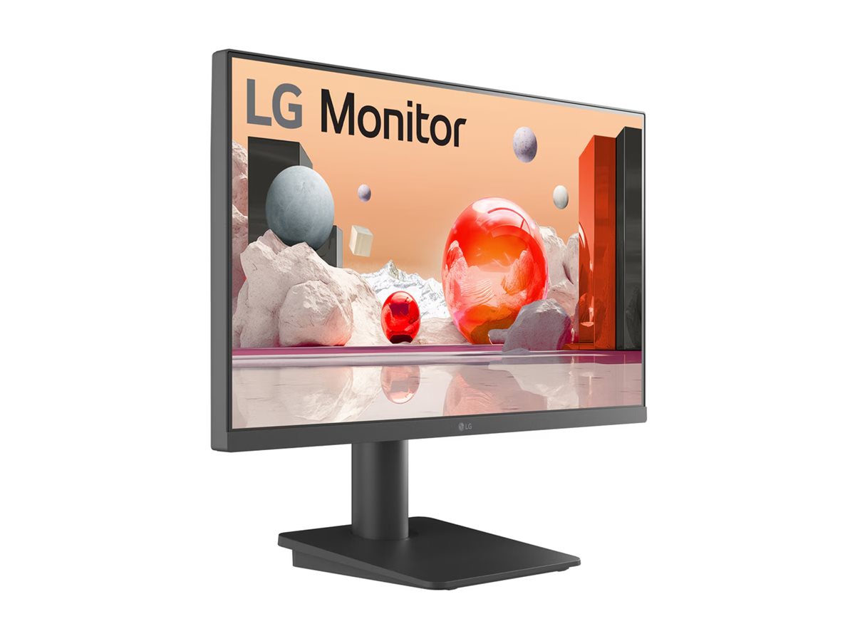 LG - Ecran LED - 24p - 1920x1080 FHD 100 Hz - IPS - 5 ms - Inclinable - Hauteur réglable - Garantie 3 ans