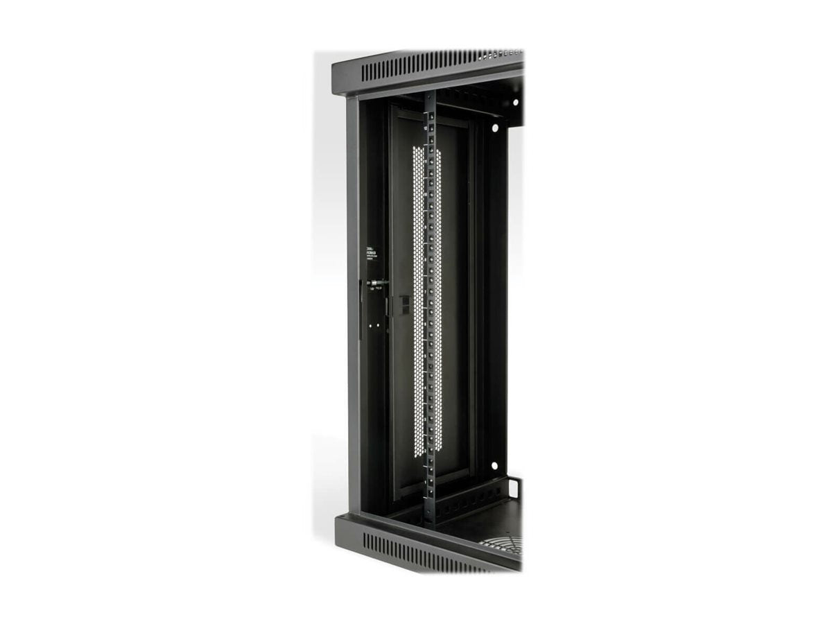 EATON TRIPPLITE SmartRack Rack enclosure cabinet low-profile patch-depth small wall mountable Black 12U 19