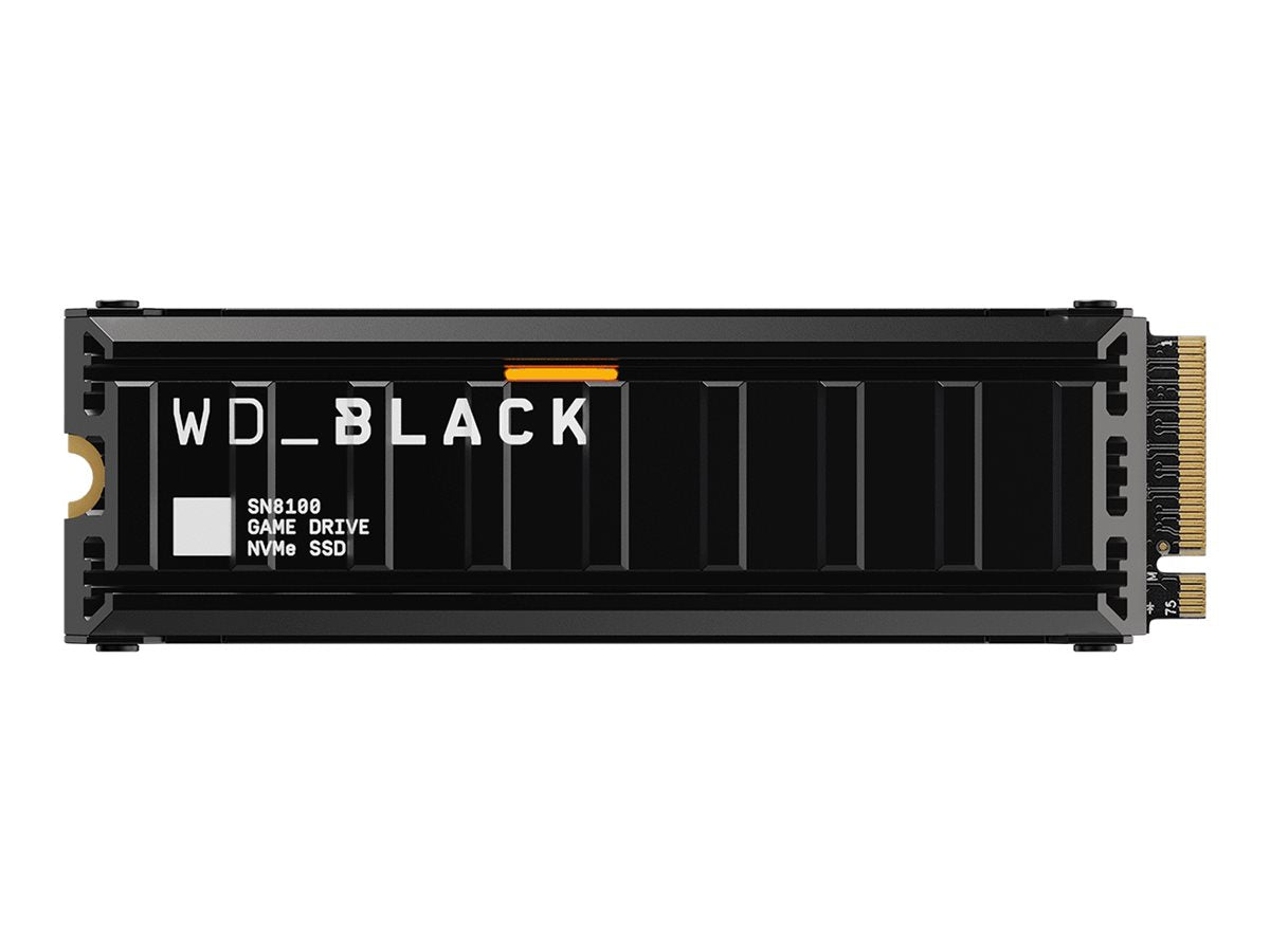 WD Black SN8100 NVMe SSD 4To M.2 2280 W/Heatsink POWERED BY SANDISK