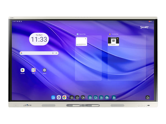 SMART Board MX265-V5 65p UHD 4K Pro series interactive display with iQ
