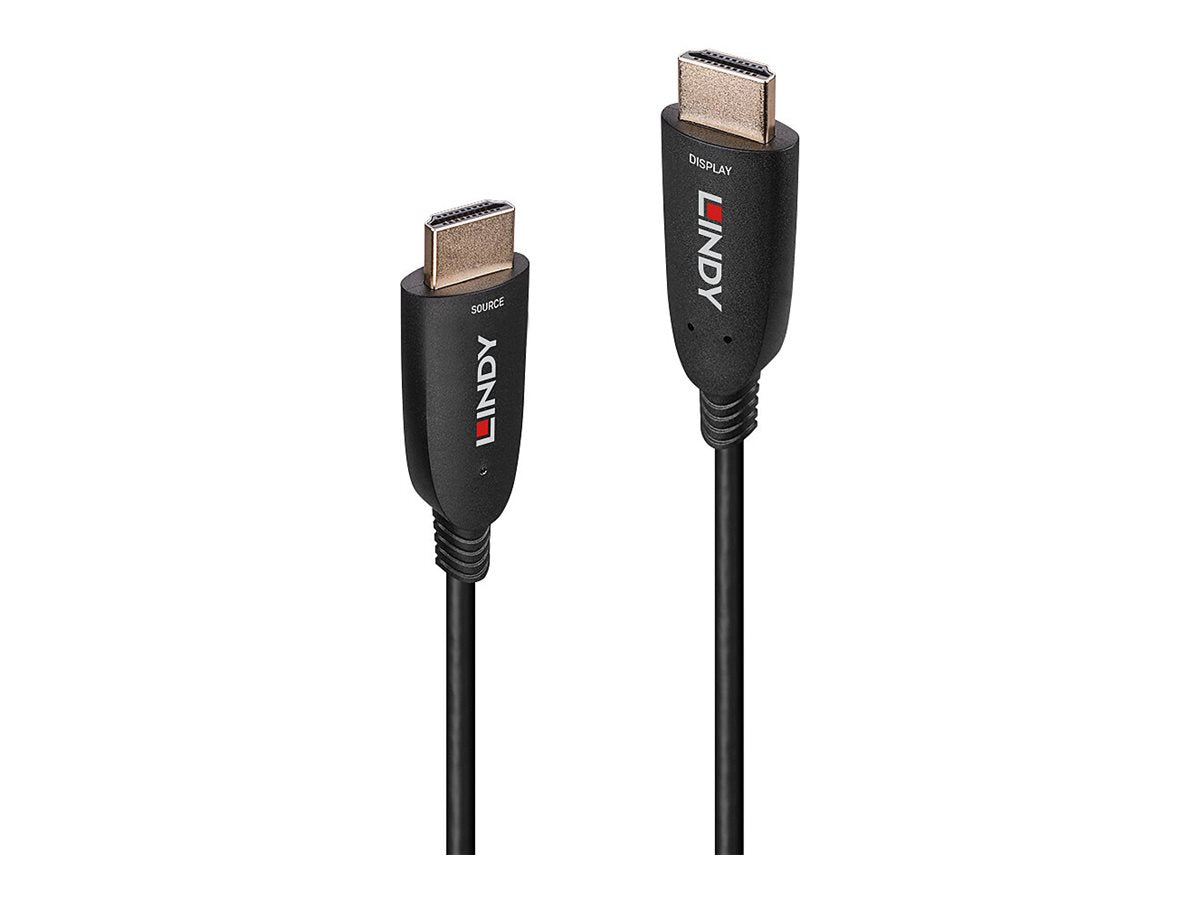 LINDY 30m Fibre Optic Hybrid HDMI 8K60 Cable