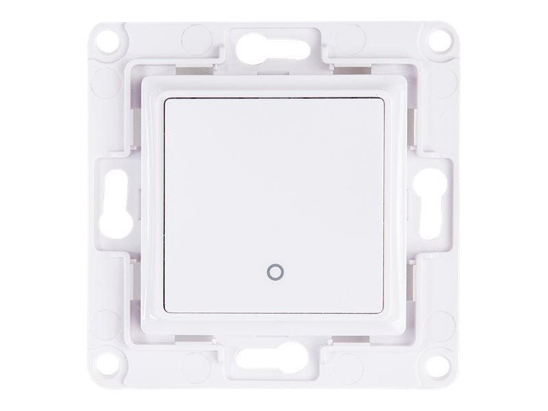 SHELLY Wall Switch 1 White 1-Button Relay Wall Switch