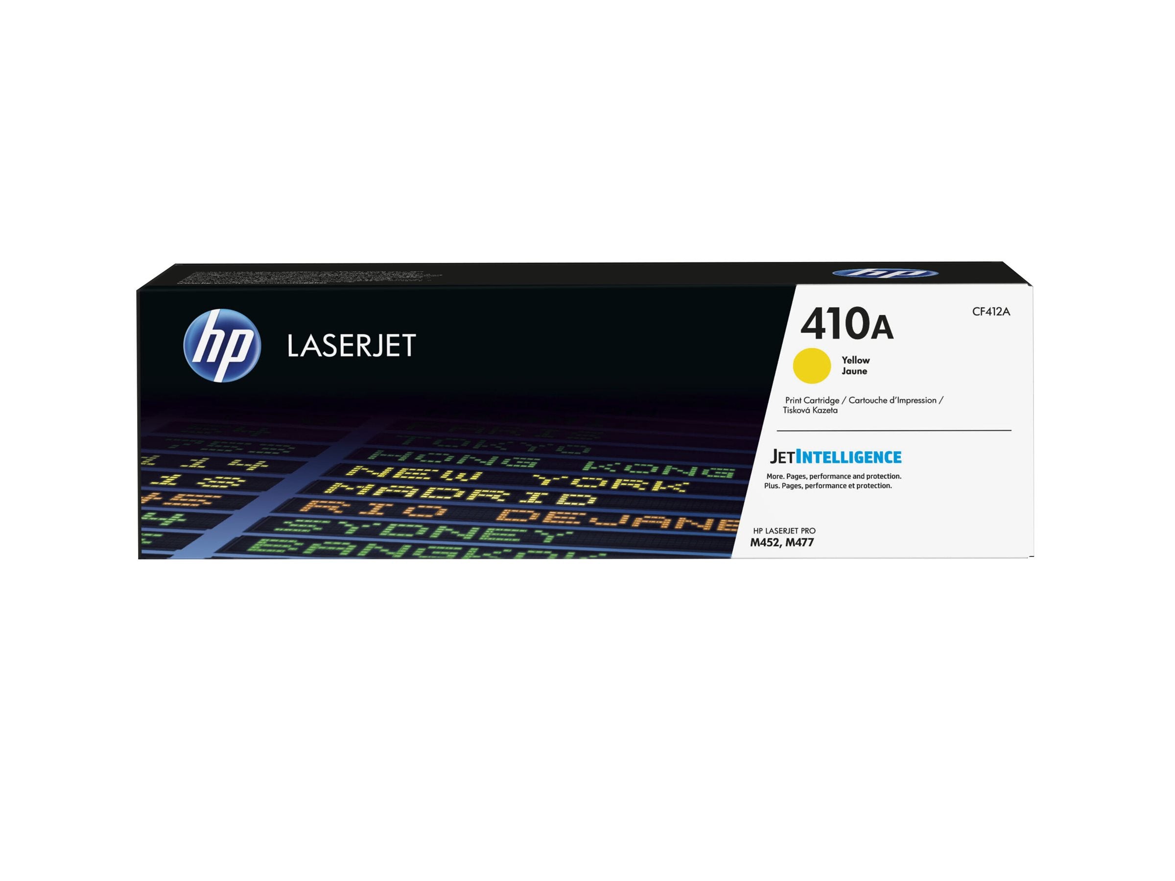HP 410A original Toner cartridge CF412A yellow