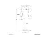 NEOMOUNTS DS42-430BL12 Support de bureau pour écran à poser 23-43p- à visser - pivotant