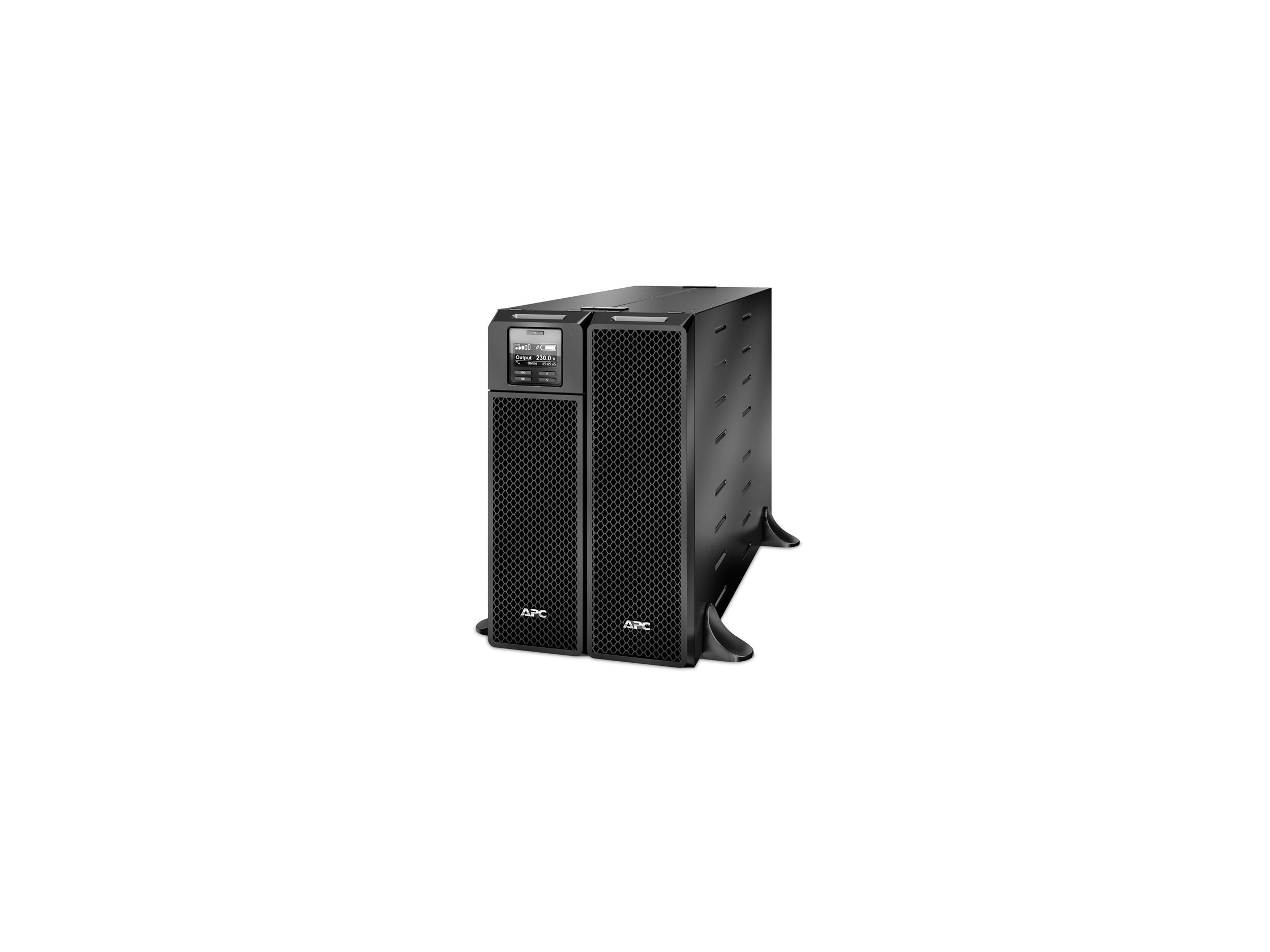 APC Smart-UPS SRT 5000VA UPS Rack AC 230V 4500Watt 5000VA Ethernet 10/100 USB output connectors 12 3U BK