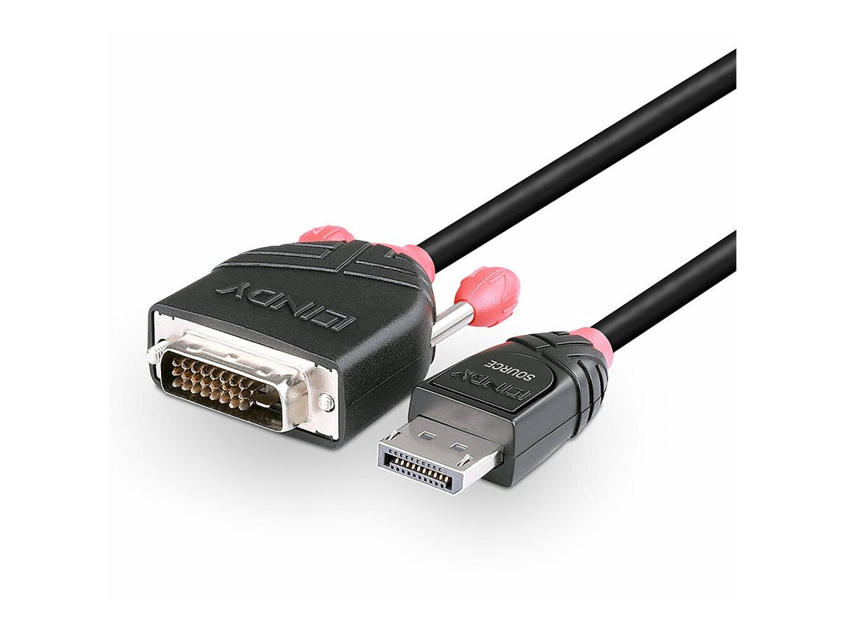 LINDY Câble DisplayPort vers DVI 1m