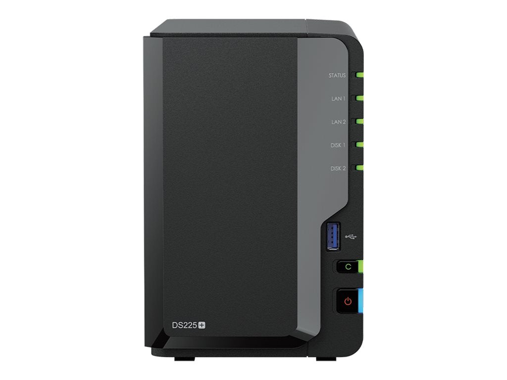 SYNOLOGY NAS avancé à 2 baies pour les utilisateurs domestiques - Stockage de fichiers/Sauvegarde - Port réseau 2.5Gbit/s