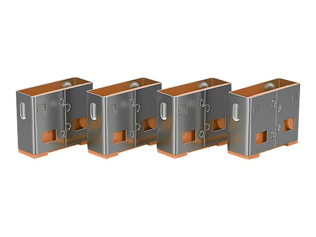 LINDY Bloqueurs de ports USB 10 pièces Orange