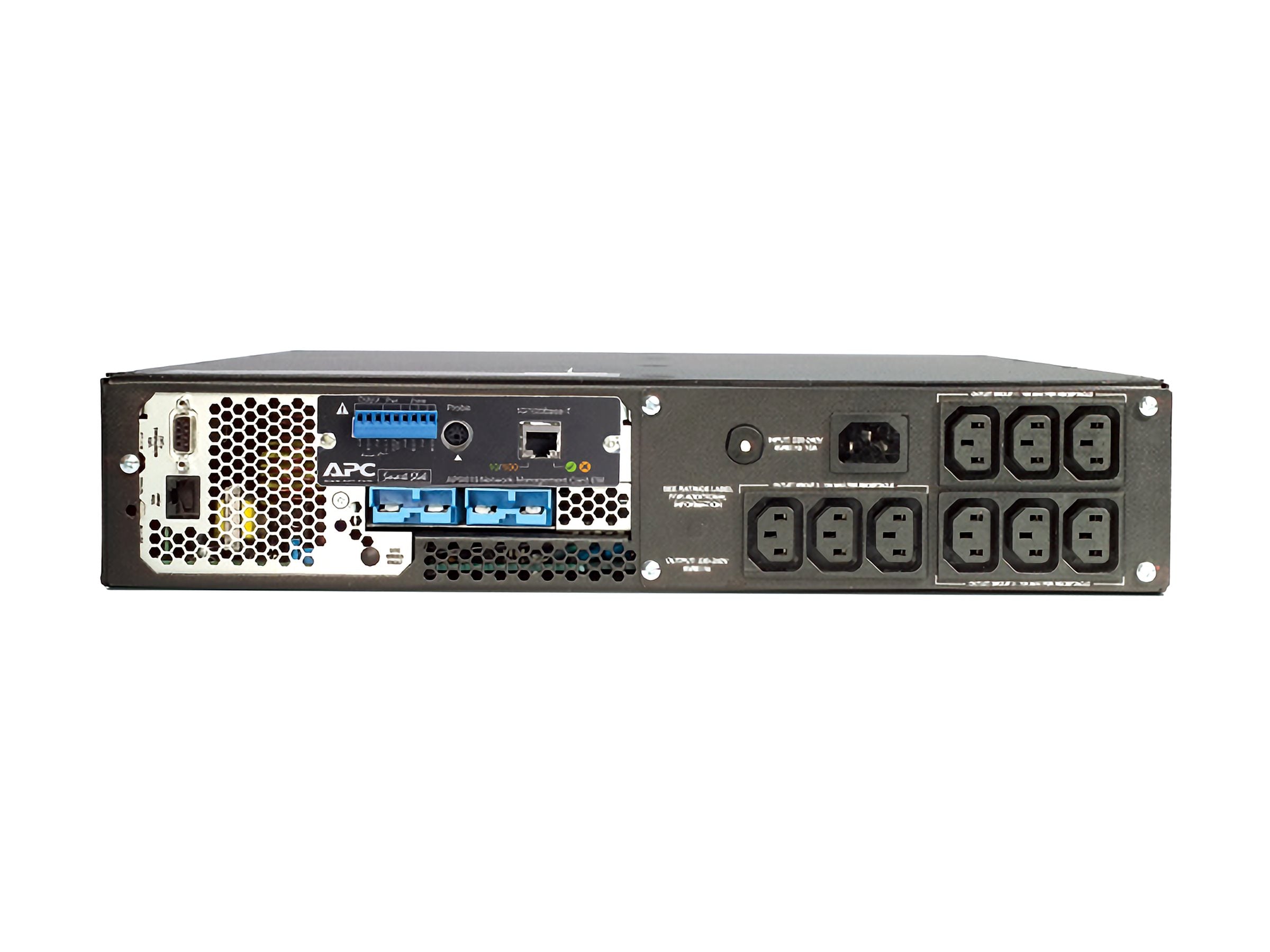 APC Smart-UPS XL Modular 1500VA UPS AC 230V 1.425 kW 1500VA output connectors 9 2U Black