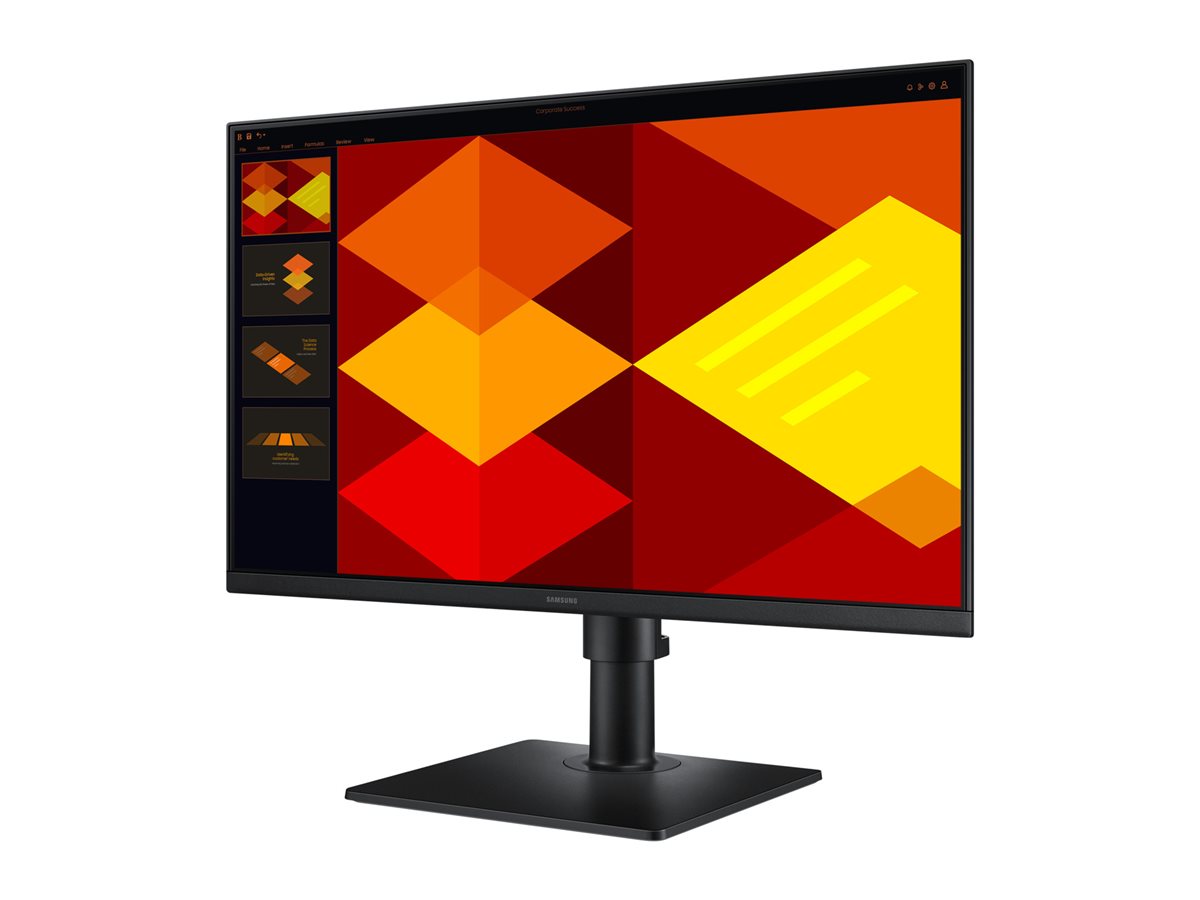 SAMSUNG LS24D400GAUXEN Ecran 24p - 1920x1080 Full HD 100 Hz - IPS - 250 cd/m2 - 1000:1 - 5 ms - 2xHDMI DP Ajustable
