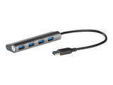 I-TEC USB 3.0 Metal Charging HUB 4 Port with power adaptor 4xUSB charging port. For Tablets Notebooks Ultrabooks PC