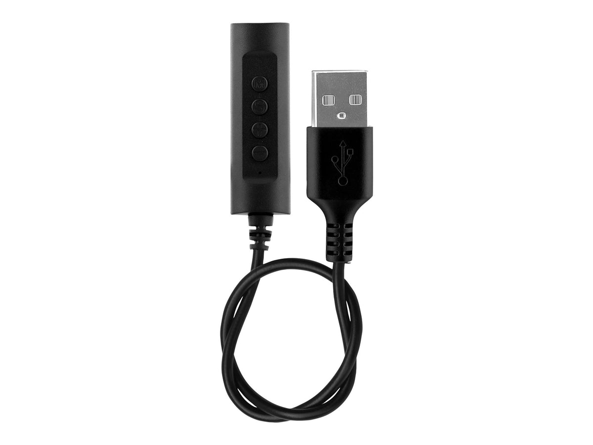 TNB Activ 100M Professional Mono Headset Jack Usb Rj9 Jack Wired Headset With Usb And Rj9 Adaptors Mono Earpad