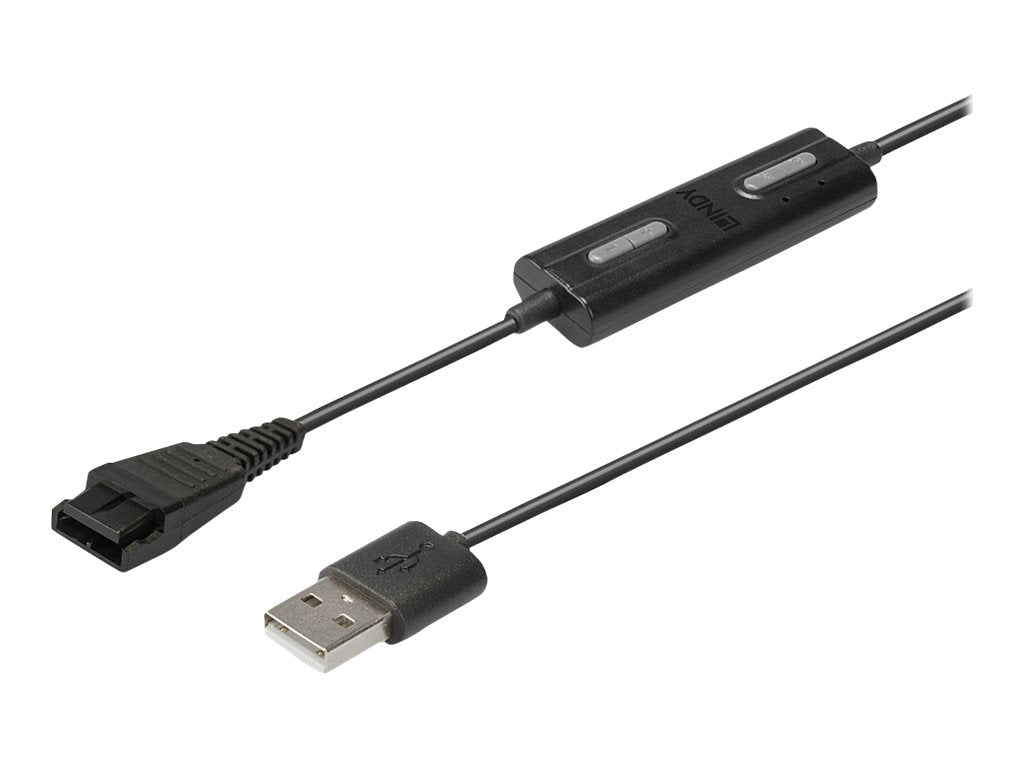 LINDY USB Type A to Quick Disconnect Adapter