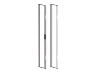 APC NetShelter SX 42U 600mm Wide Perforated Split Doors SE White