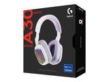 LOGITECH A30 - WHITE/PURPLE - EMEA
