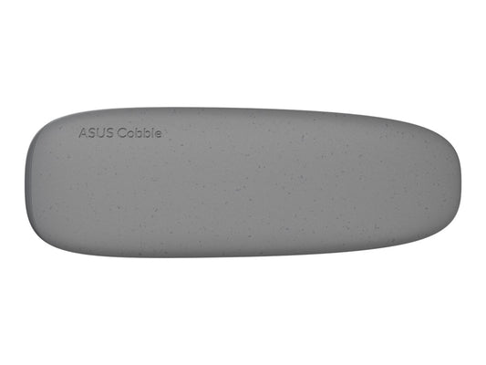 ASUS Cobble USB-C 3.2 Gen 2x1 SSD enclosure SSD case 10Gbps dual M.2 NVMe PCIe and SATA interfaces Grey