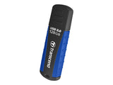 TRANSCEND 128Go Clé USB 3.1 Gen 1 - Antichoc Bleu marine