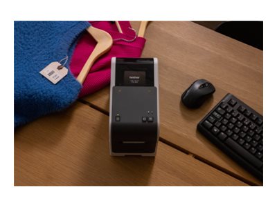 BROTHER 2p label printer USB connection 203dpi Ethernet battery possible