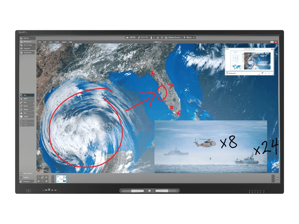 SMART Board M086-V5 86p Pro interactive display high secure TAA