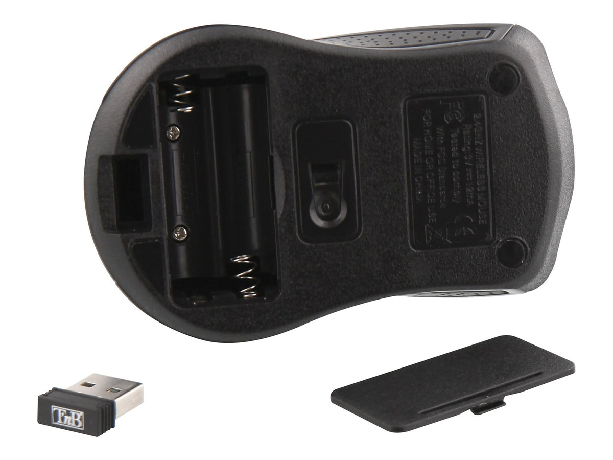TNB SHARK Rf10 1000Dpi 2.4Ghz Wireless Optical Mouse Automatic Connection Usb Receiver Rf 2.4Ghz Range Up To 10M