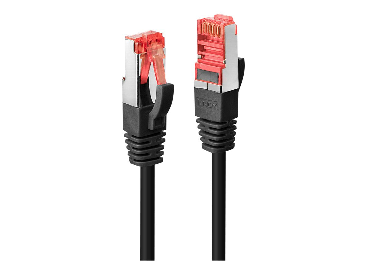 LINDY Cat.6 S/FTP Cable black 1m Patchcable