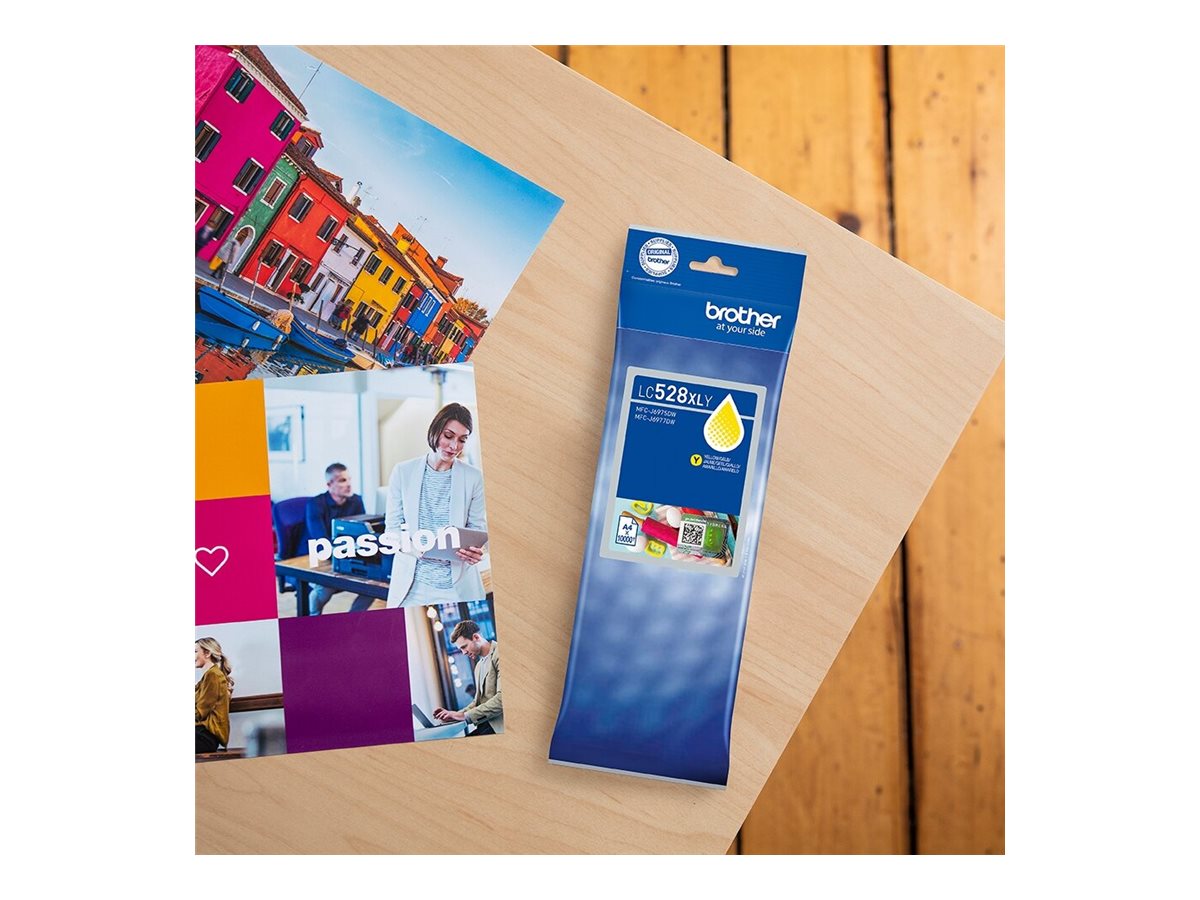 BROTHER LC528XLY Yellow Ink Cartridge