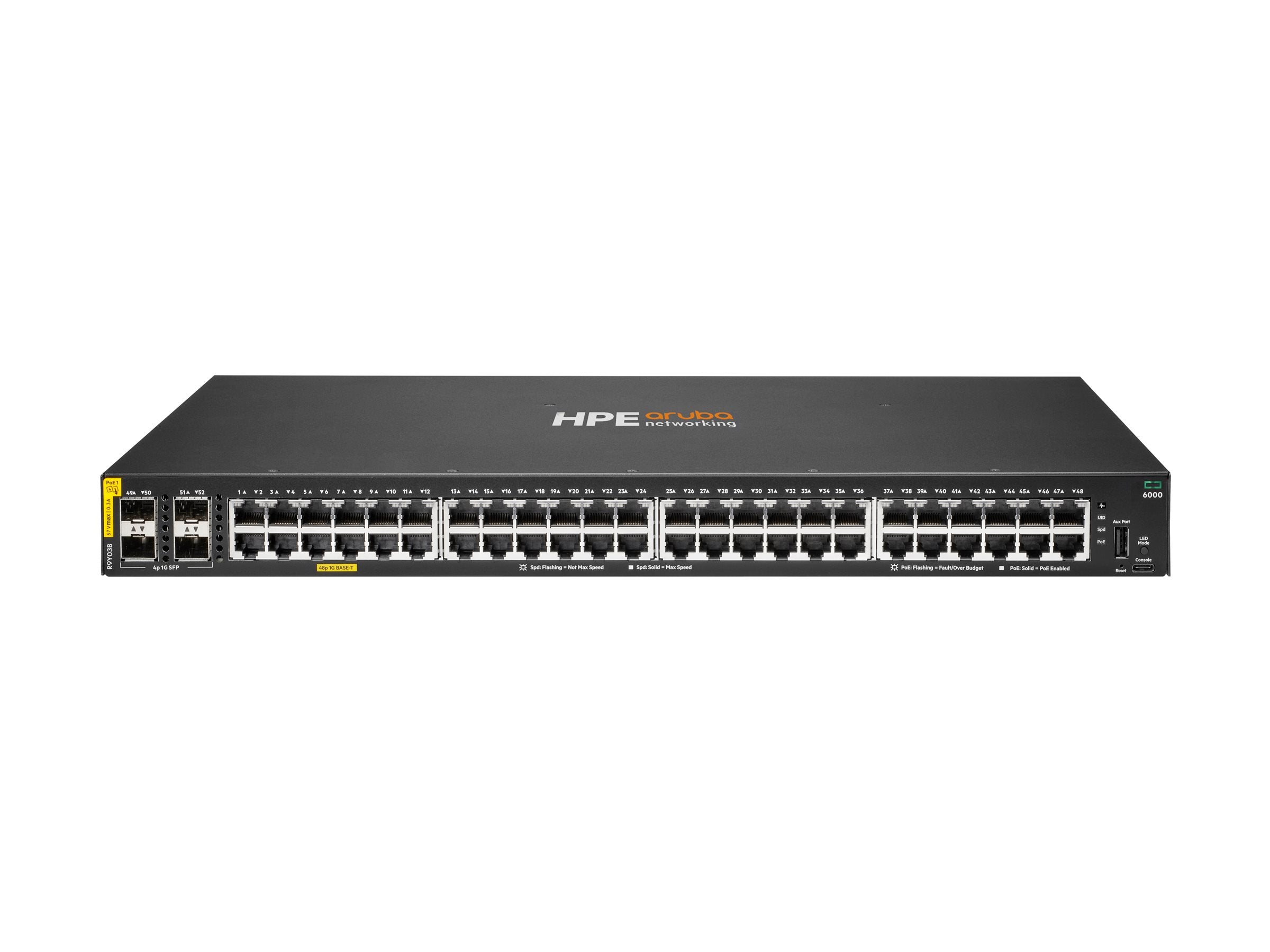 HPE ANW 6000 48G CL4 4F 740W Sw