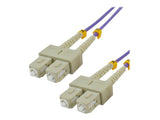MCL SC/SC Multimode duplex 50/125 OM4 optical fiber - 10m