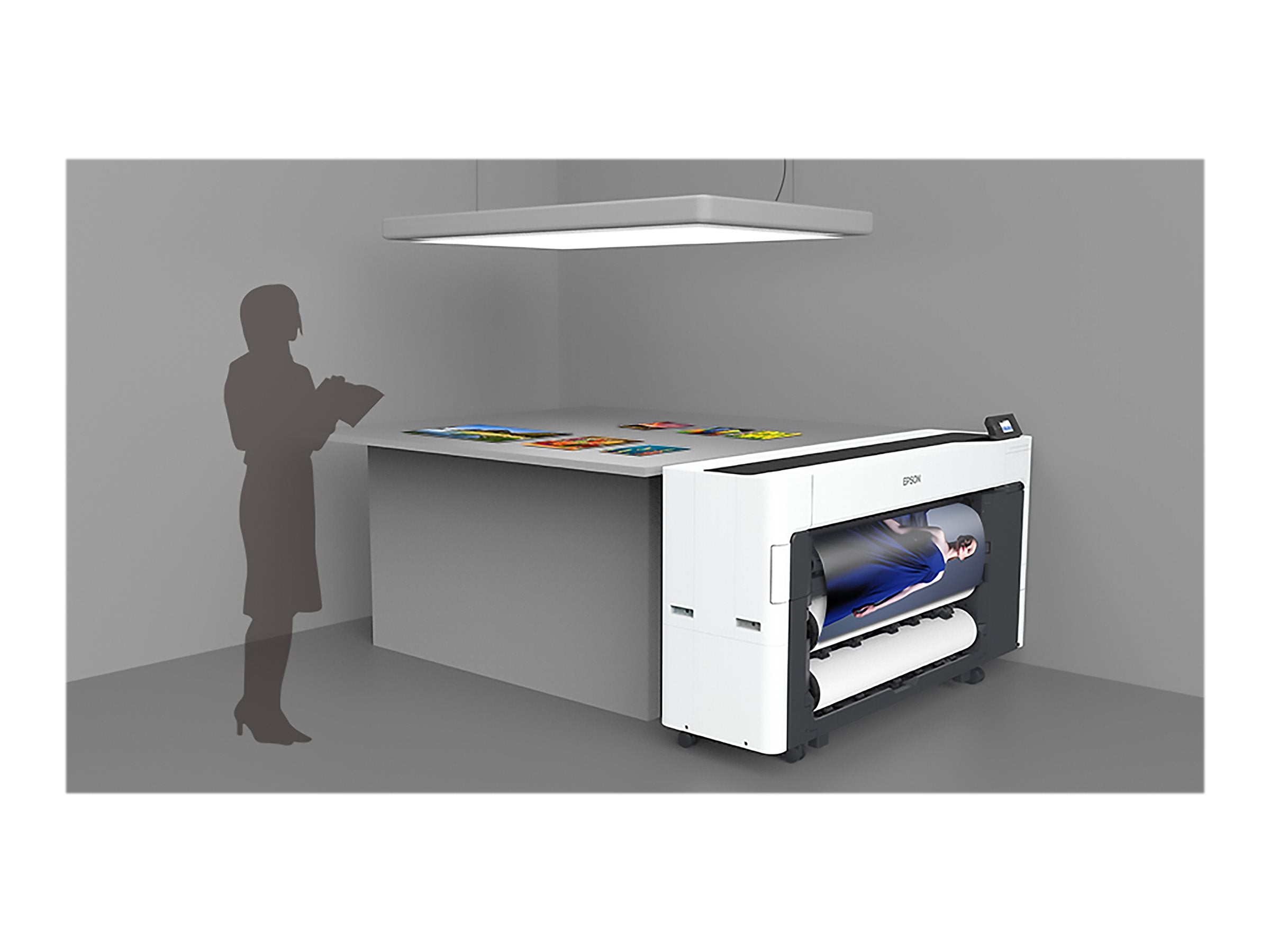 EPSON SureColor SC-T3700DE 24p Dual Roll no PostSript