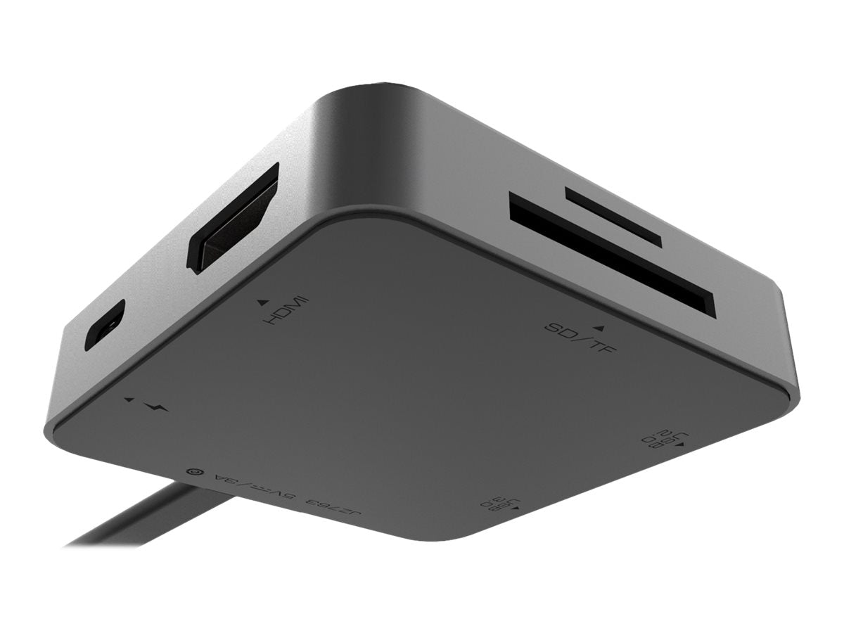 URBAN FACTORY HUBEE LIGHT USB-C MINI STATION WITH 100W POWER DELIVERY