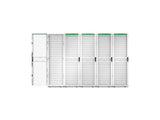 APC NetShelter SX Server Rack Gen 2 42U 1991H x 600W x 1200D mm w/ Sides White