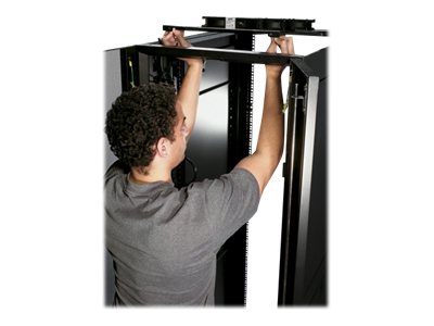 APC PLATINE DE VENTILATION POUR TOIT NOIRE POUR ARMOIRE NETSHELTER 600 MM