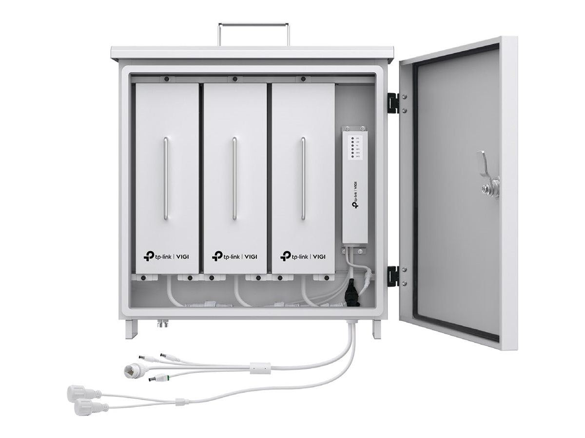 TP-LINK VIGI Solar System Controller Up to 3x 31.2Ah/3x 12VDC Output Battery More than 500 cycles