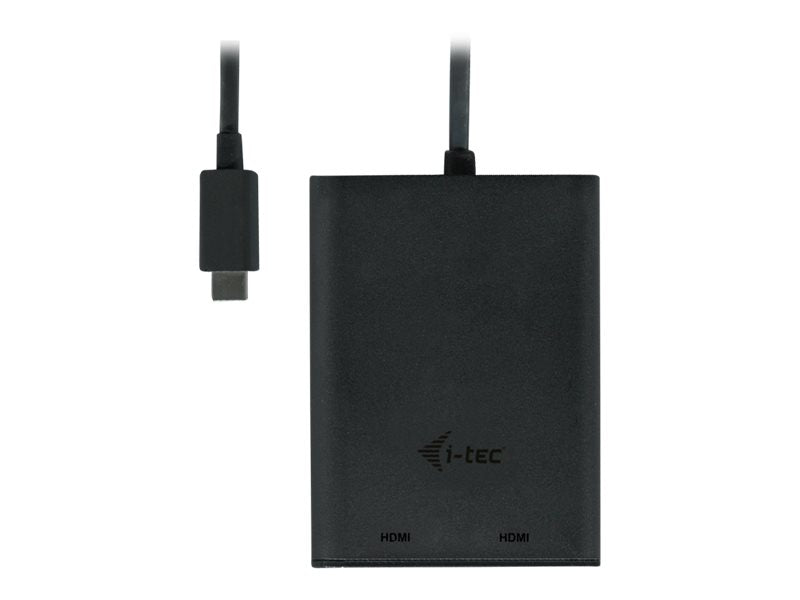 I-TEC USB C to Dual HDMI Port VideoAdapter 2xHDMI Port 4K Ultra HD compatible with Thunderbolt 3