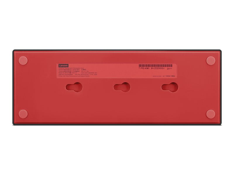 LENOVO ThinkPad Thunderbolt 4 WorkStation Dock - Thunderbolt 4 - HDMI, 2 x DP, 2 x Thunderbolt - 1GbE - 300 Watt