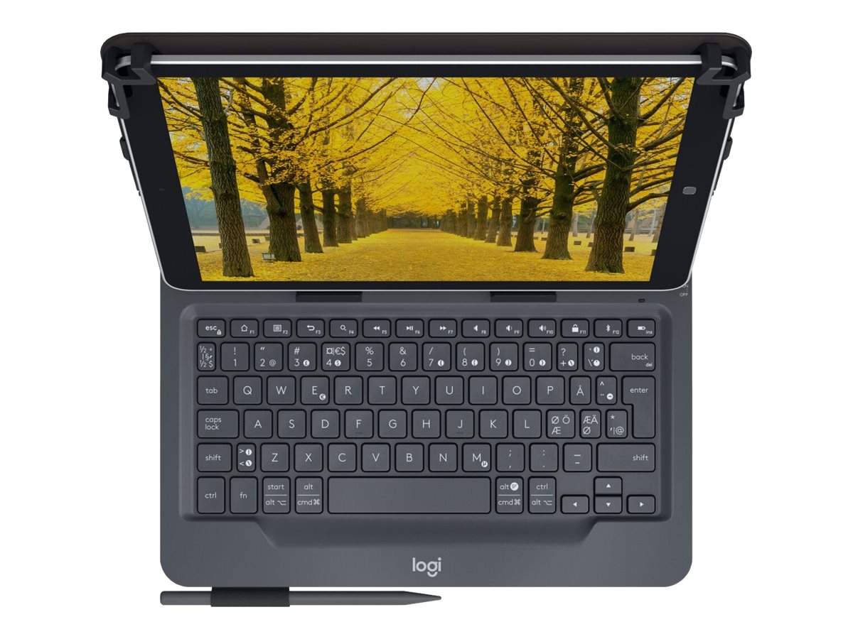 LOGITECH Universal Folio with integrated keyboard for 23 - 25.5cm / 9-10p tablets (ITA)