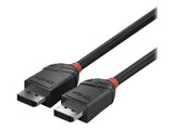 LINDY 1m DisplayPort 1.2 Cable Black Line