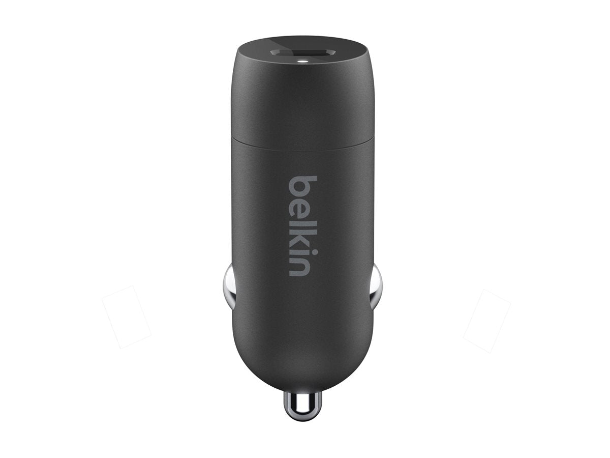 BELKIN 30W USB PD Car Charger With PPS W/PVC C-C 1M BLK