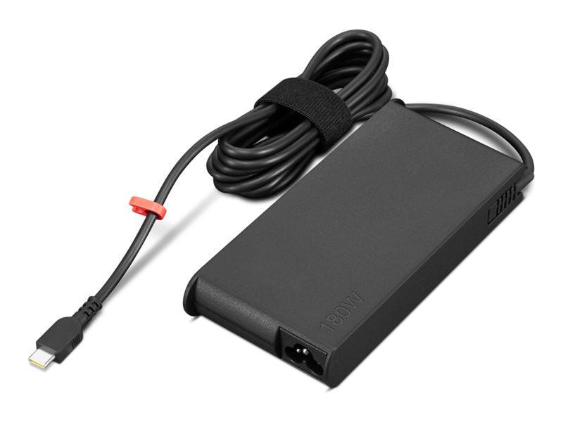 LENOVO ThinkPad Mobile Workstation Slim USB-C power adapter GaN AC 100-240 V 180Watt Europe black (EU)