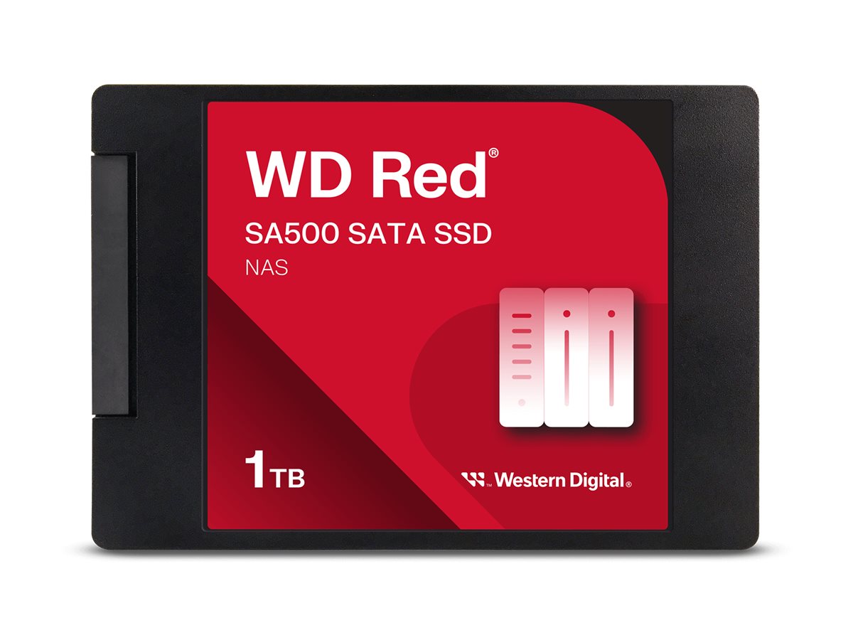 WD Red SSD SA500 NAS 1To 2.5p SATA III 6 Go/s bulk POWERED BY SANDISK