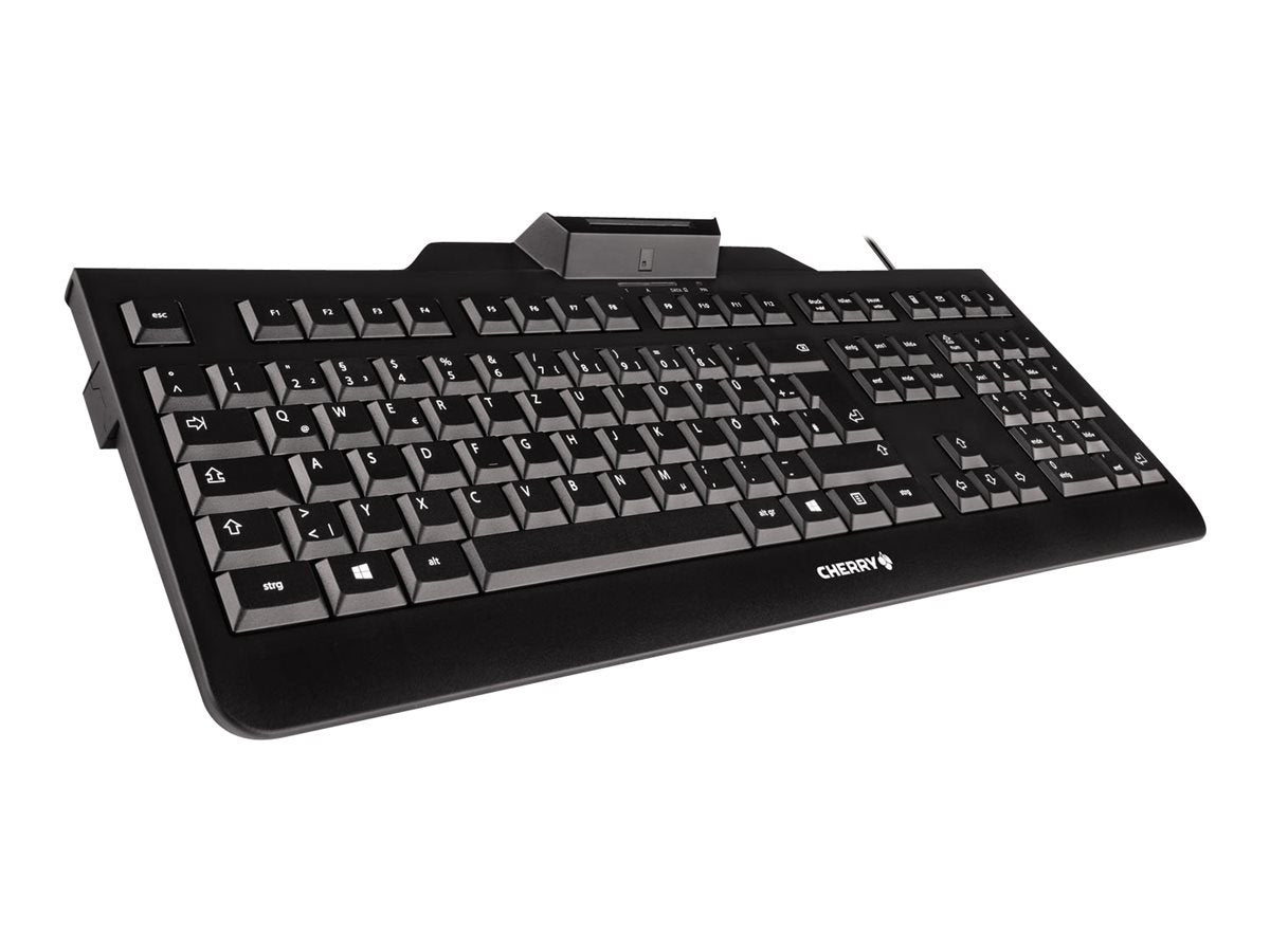 CHERRY Clavier (+cart puces) KC-1000 SC USB noir (FR)