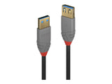 LINDY 0.5m USB 3.0 Type A extension cable A male / female Anthra Line